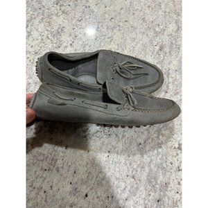 Cole Haan Nike Air Gray Leather Driving Shoes - Size 9.5‎